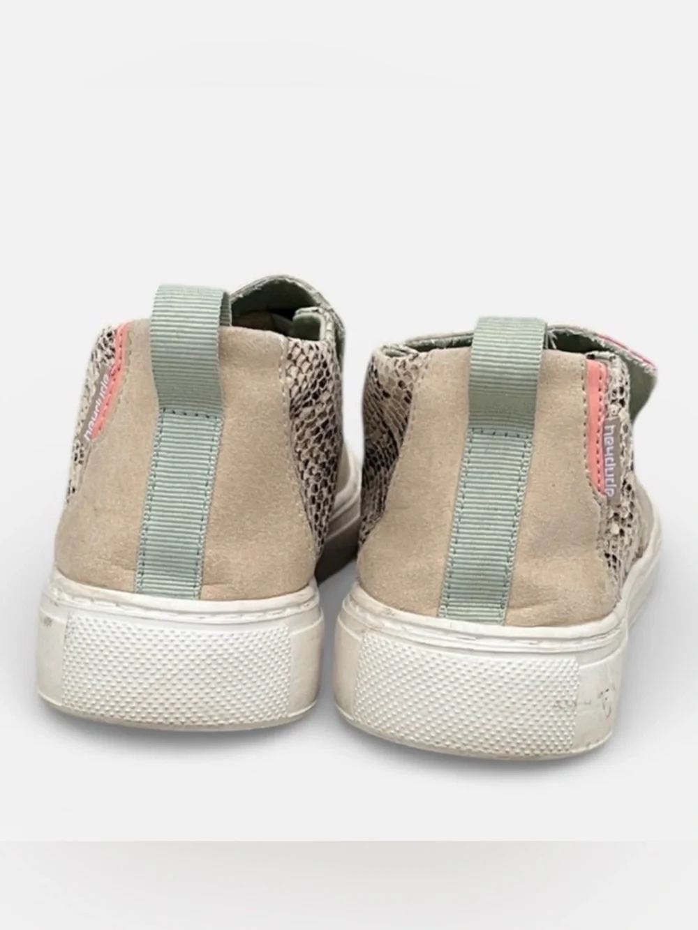 Hey Dude Peyton Women's Slip-on Shoe in Snake Beige Size 8